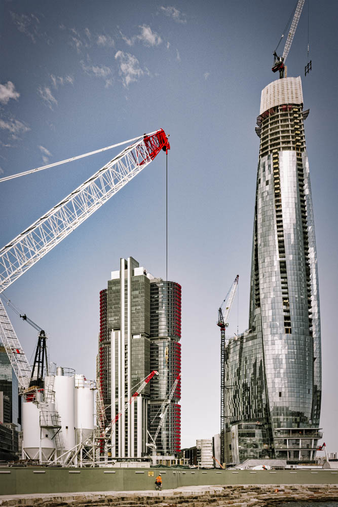 Casino rising at Barangaroo