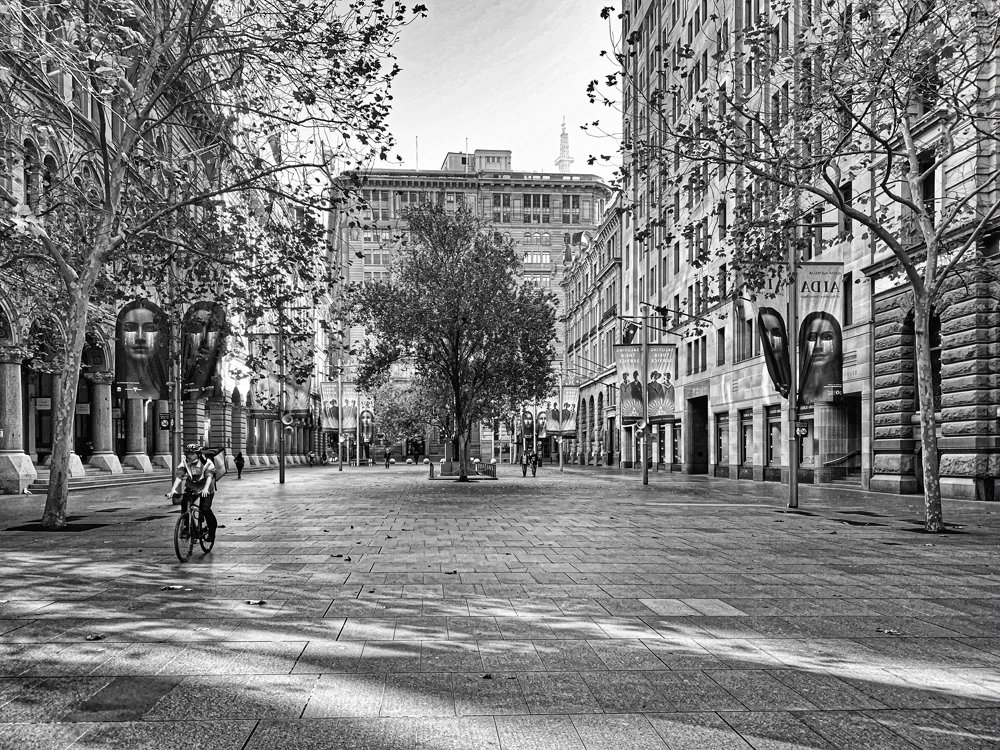 Martin Place Covid Lockdown