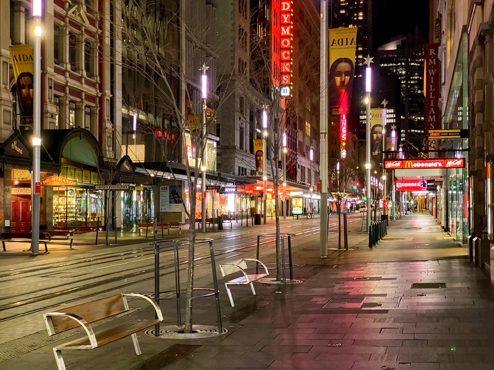 George Street at Night
